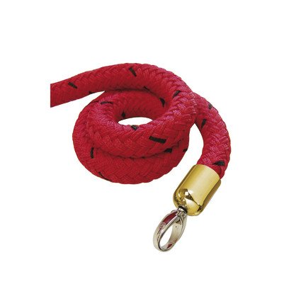 Vymezovací lano, 1500 mm, červené, mosaz