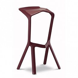 Barová židle Miura, vínová