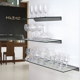 Nástěnná lišta k uchycení polic Ripiano 400