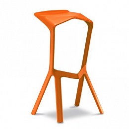 Barová židle Miura, oranžová