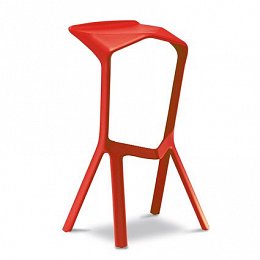 Barová židle Miura, červená
